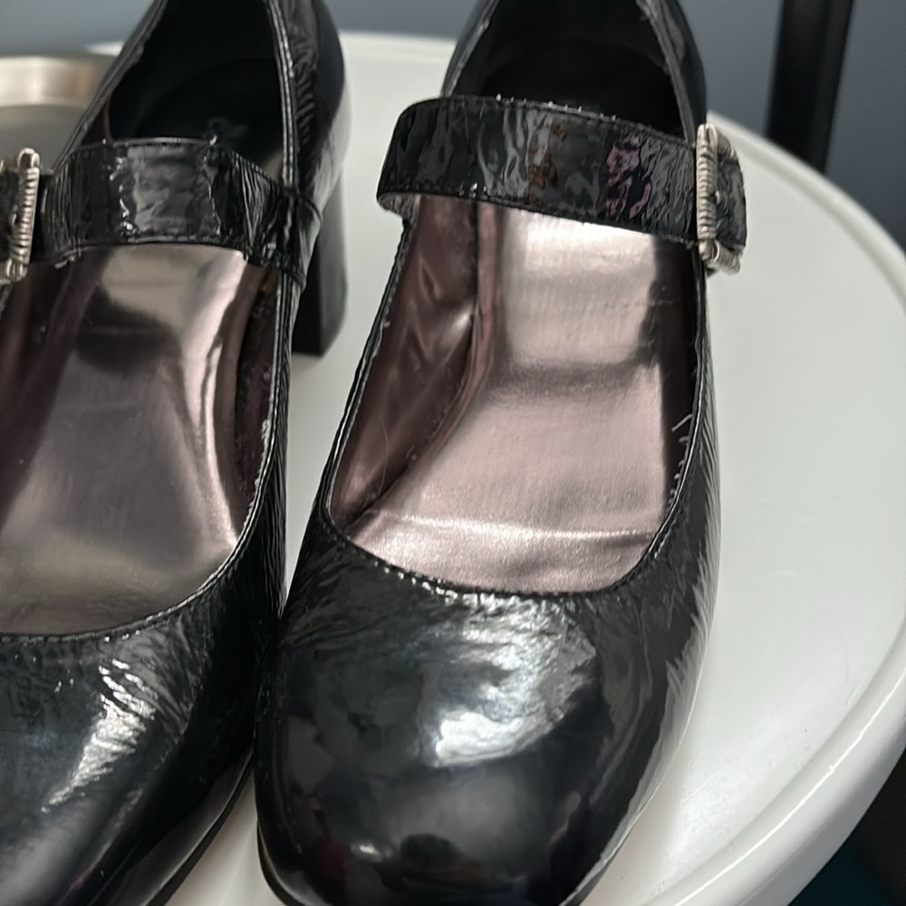 Women's Black Dress Shoes - Picture 7 of 7